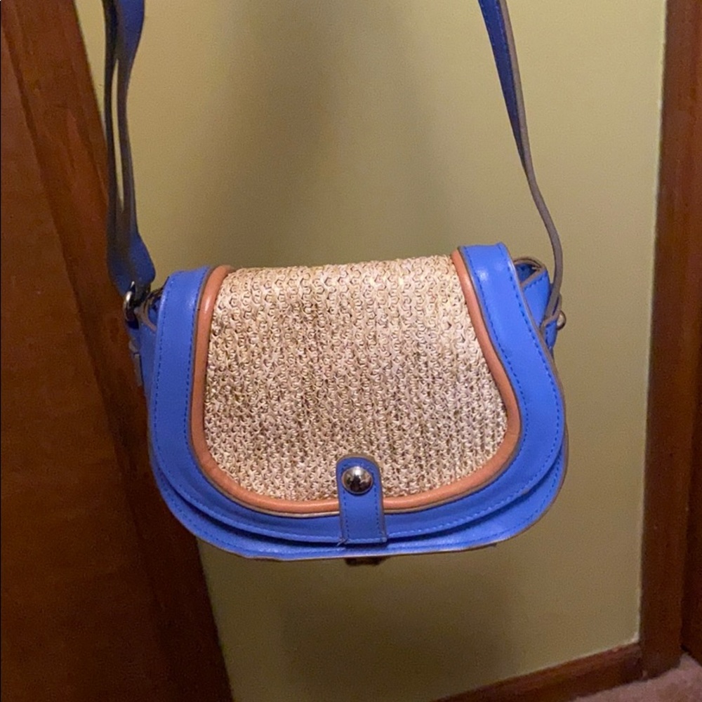 Blue purse